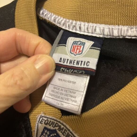 New Orleans Saints Drew Brees Size Your Large 14-16 NFL Jersey - Picture 5 of 7